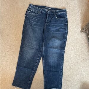 Maurices Dark Blue Straight Leg Jeans